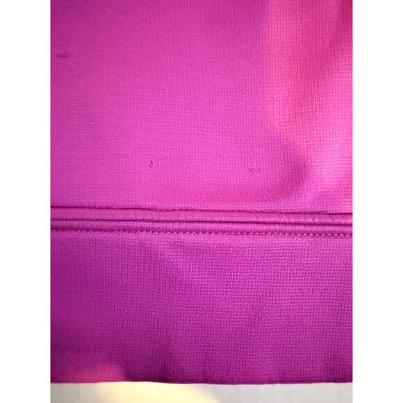 Womens Under Armor Size Large Purple Two Toned Hoodie - Distressed - Picture 6 of 9